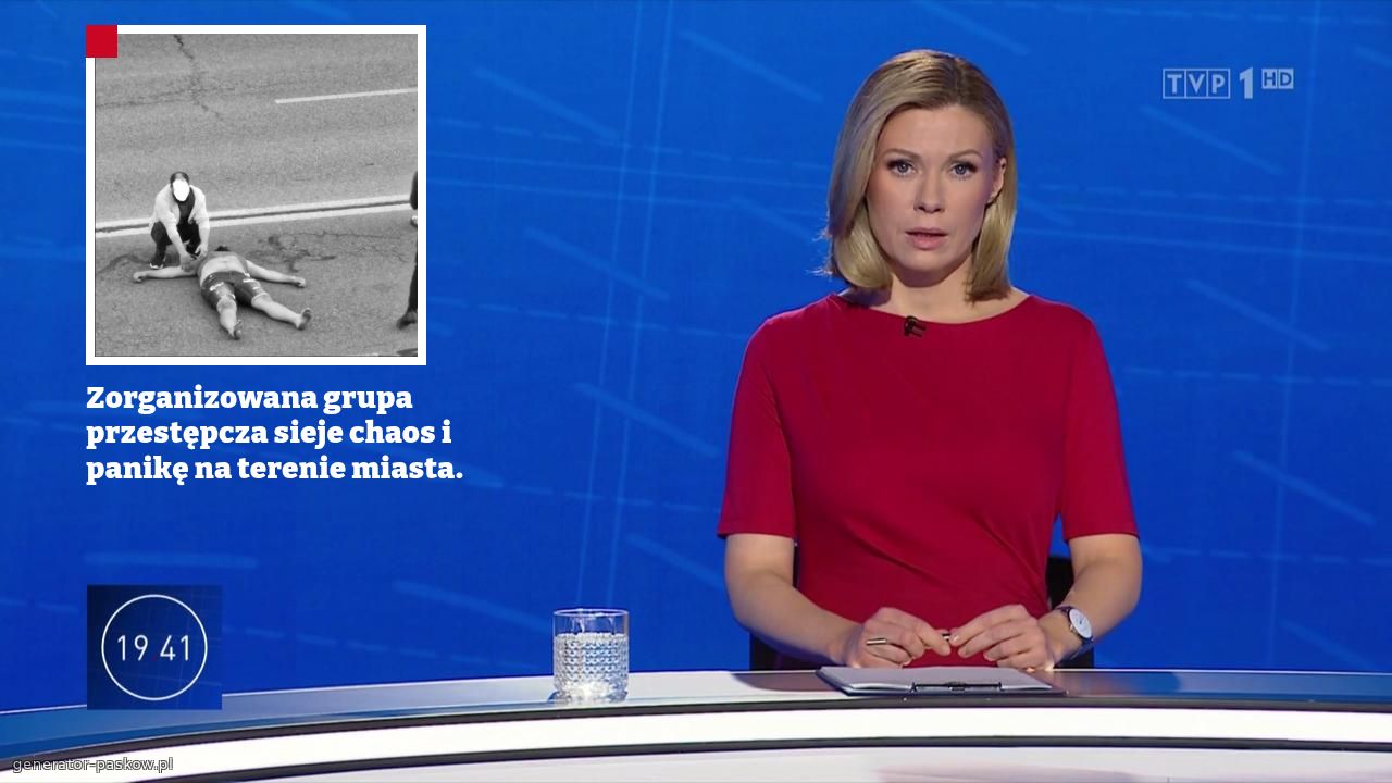 Zorganizowana grupa przestępcza sieje chaos i panikę na terenie miasta. 