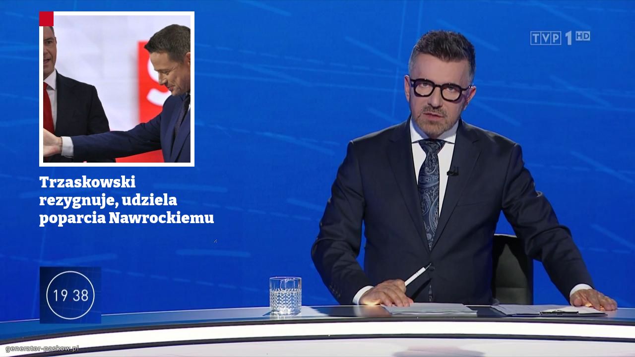 Trzaskowski rezygnuje, udziela poparcia Nawrockiemu