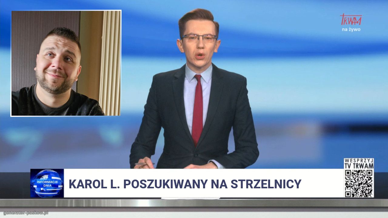 Karol L. poszukiwany na strzelnicy