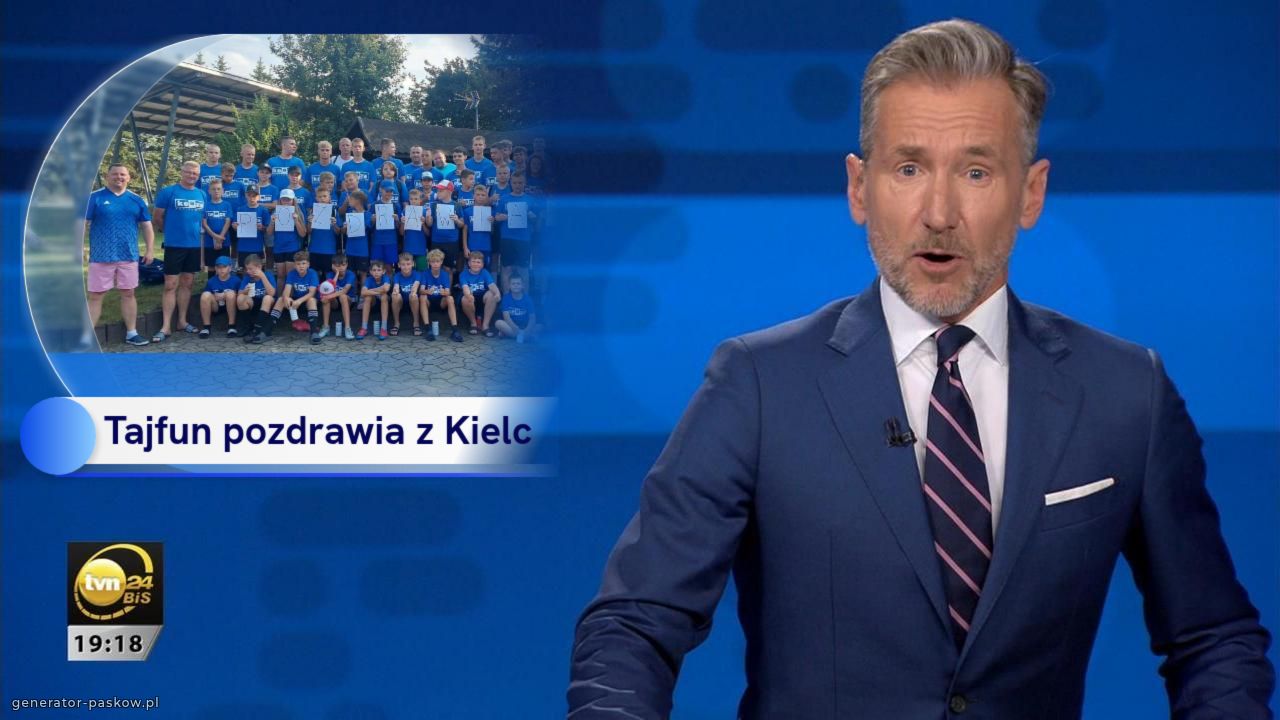 Tajfun pozdrawia z Kielc