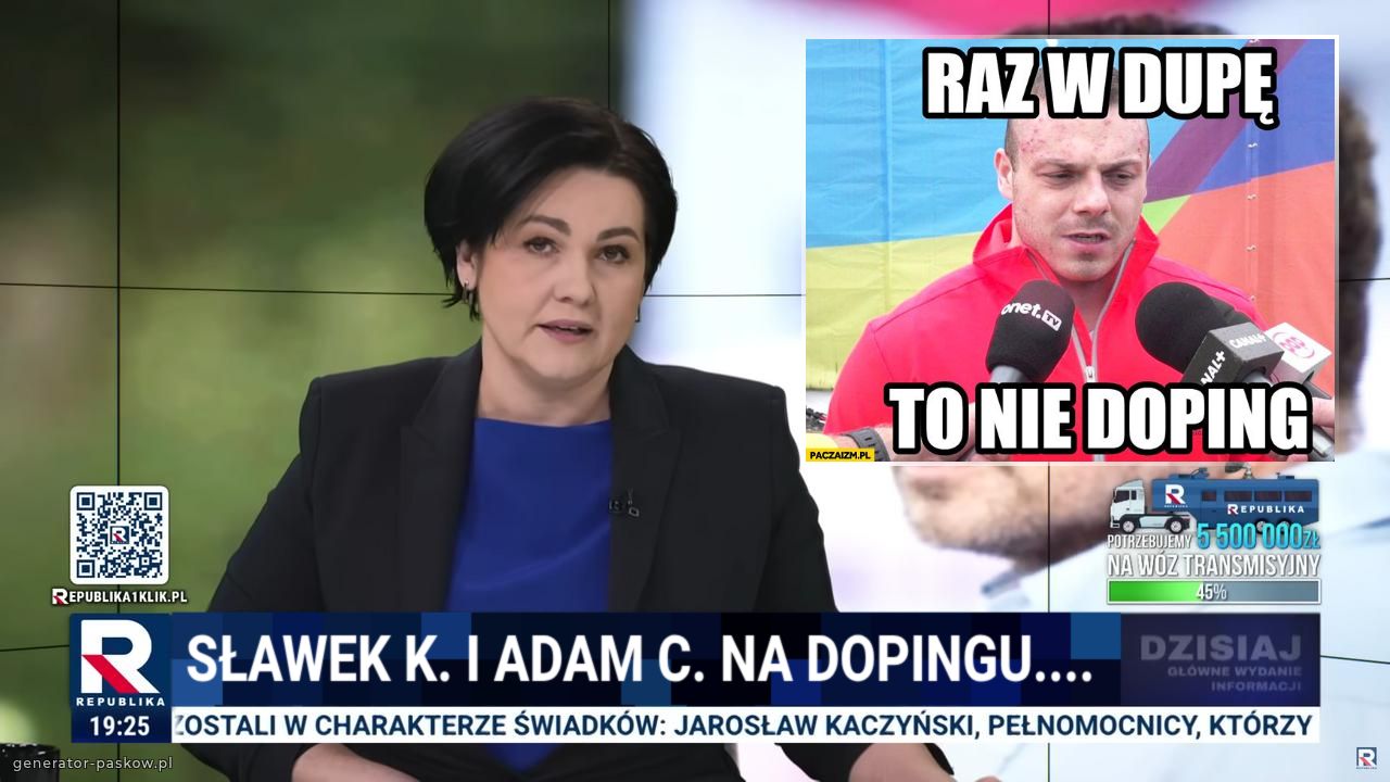 Sławek k. I adam c. Na dopingu.... 