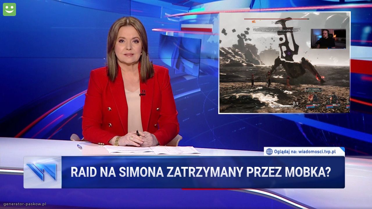 Raid na Simona zatrzymany przez mobka?