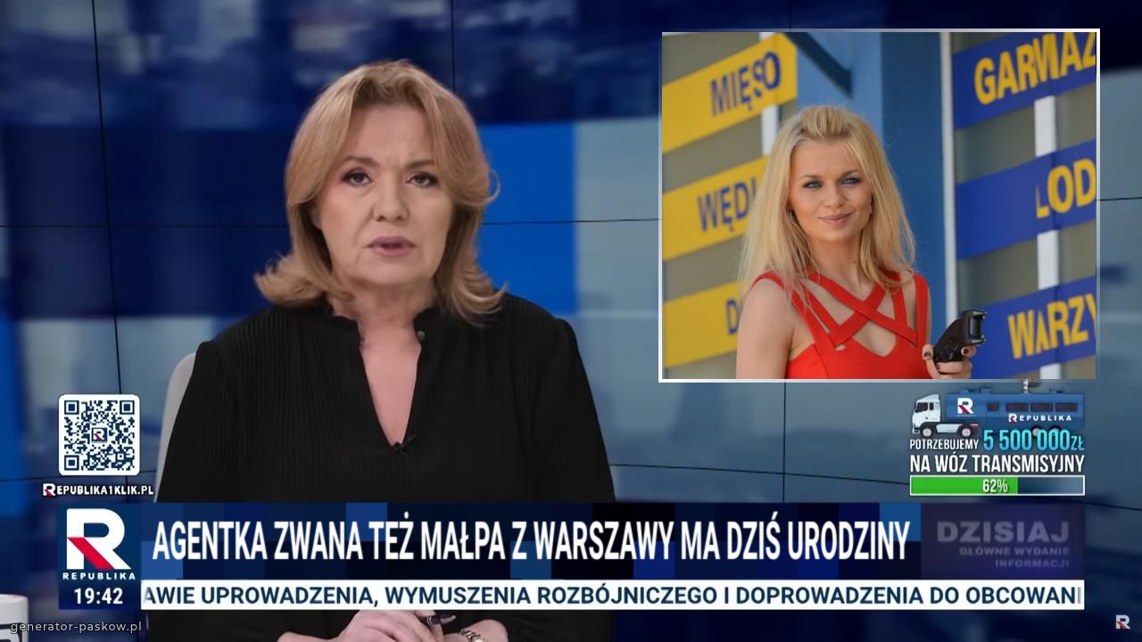 Agentka zwana też małpa z Warszawy ma dziś urodziny