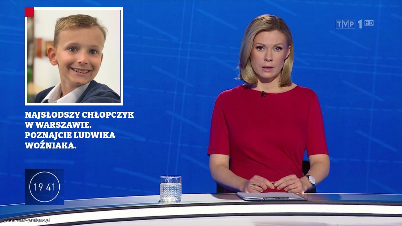 NAJSŁODSZY CHŁOPCZYK W WARSZAWIE.
POZNAJCIE LUDWIKA WOŹNIAKA.