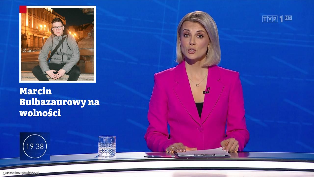 Marcin Bulbazaurowy na wolności