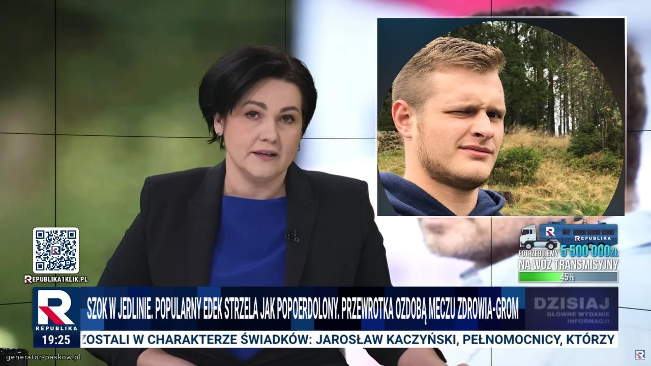 Szok w jedlinie. Popularny edek strzela jak popoerdolony. Przewrotka ozdobą meczu zdrowia-grom
