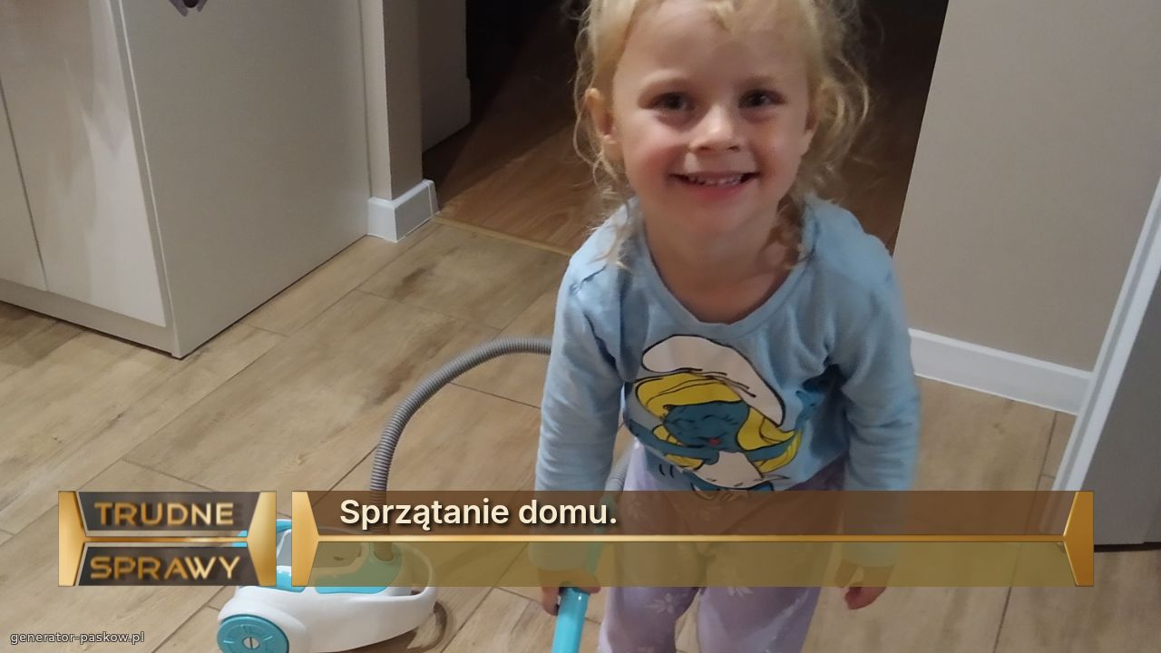 Sprzątanie domu.
