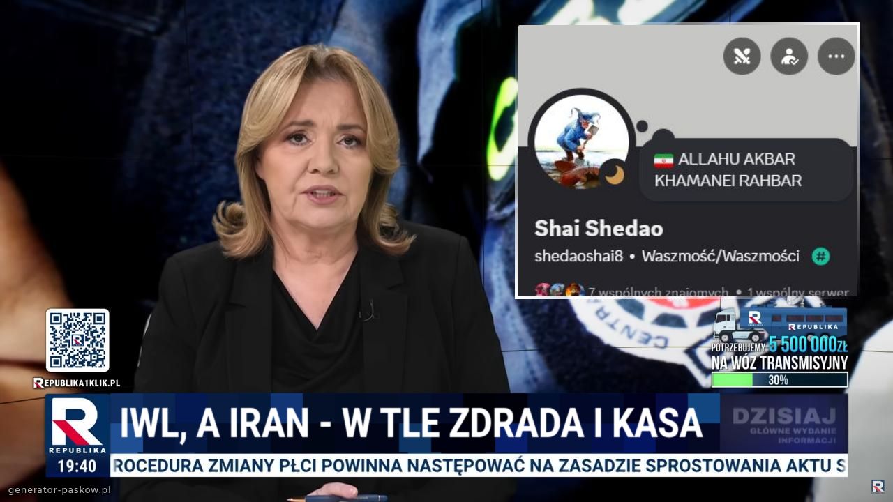 IWL, A IRAN - W TLE ZDRADA I KASA 