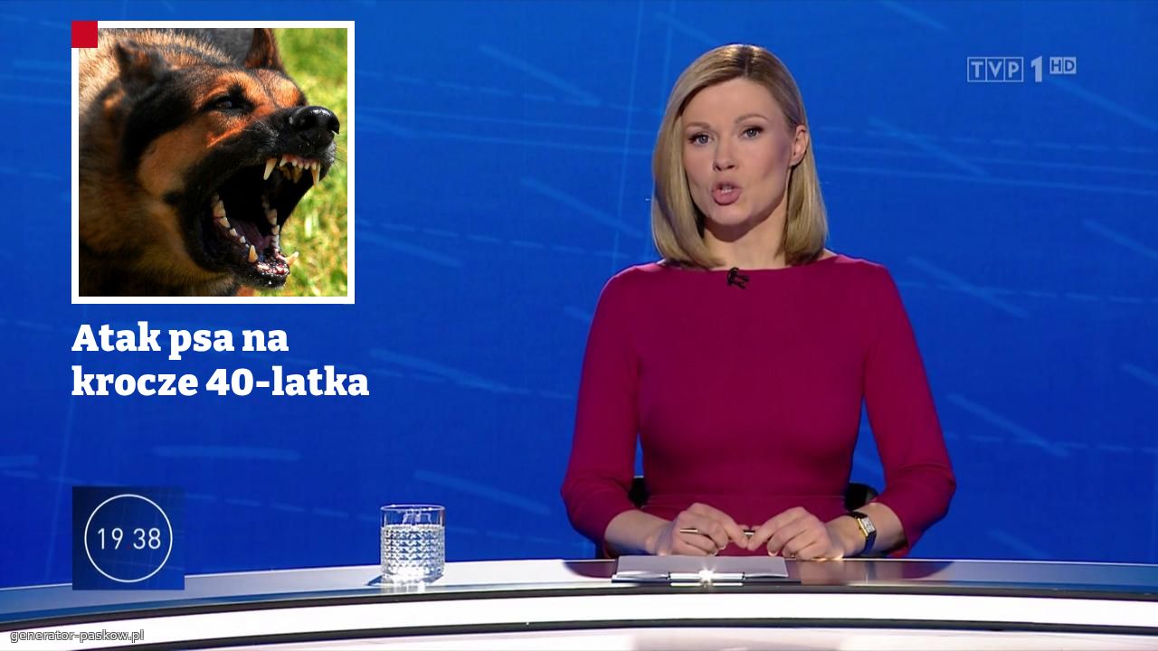 Atak psa na krocze 40-latka