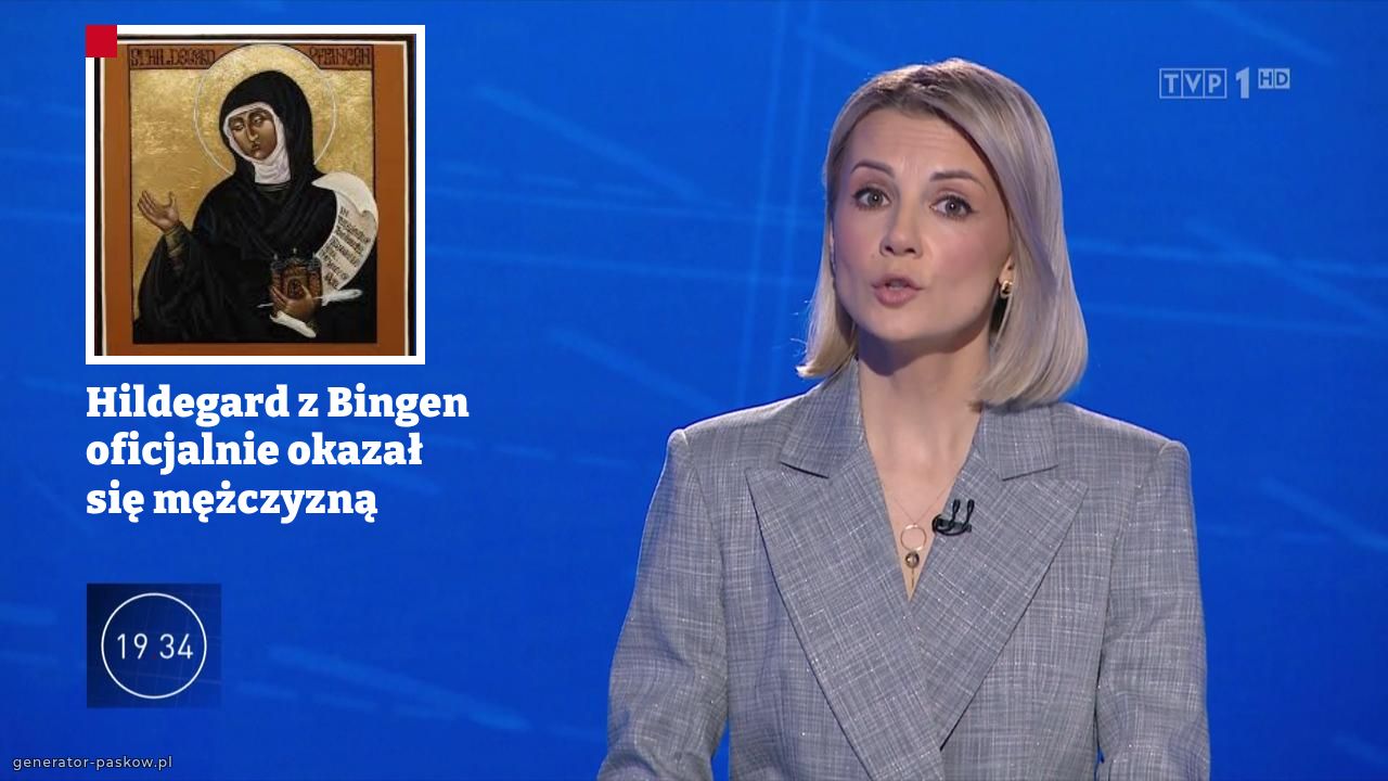 Hildegard z Bingen oficjalnie okazał się mężczyzną