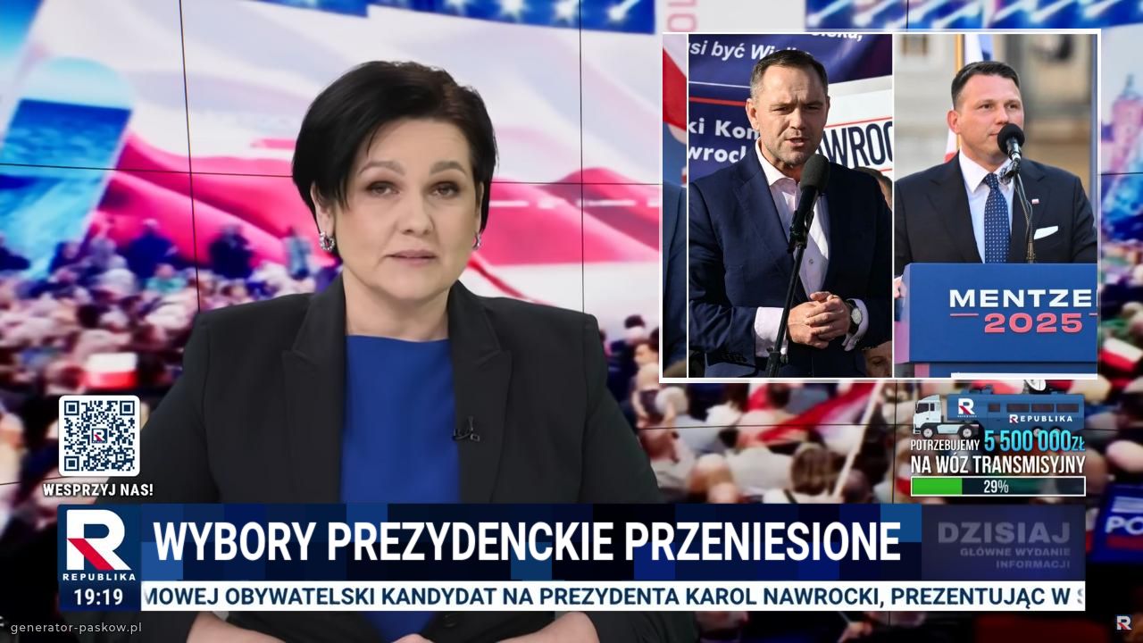 Wybory prezydenckie przeniesione 