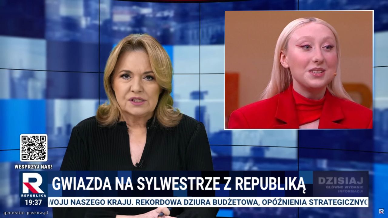Gwiazda na sylwestrze z republiką 