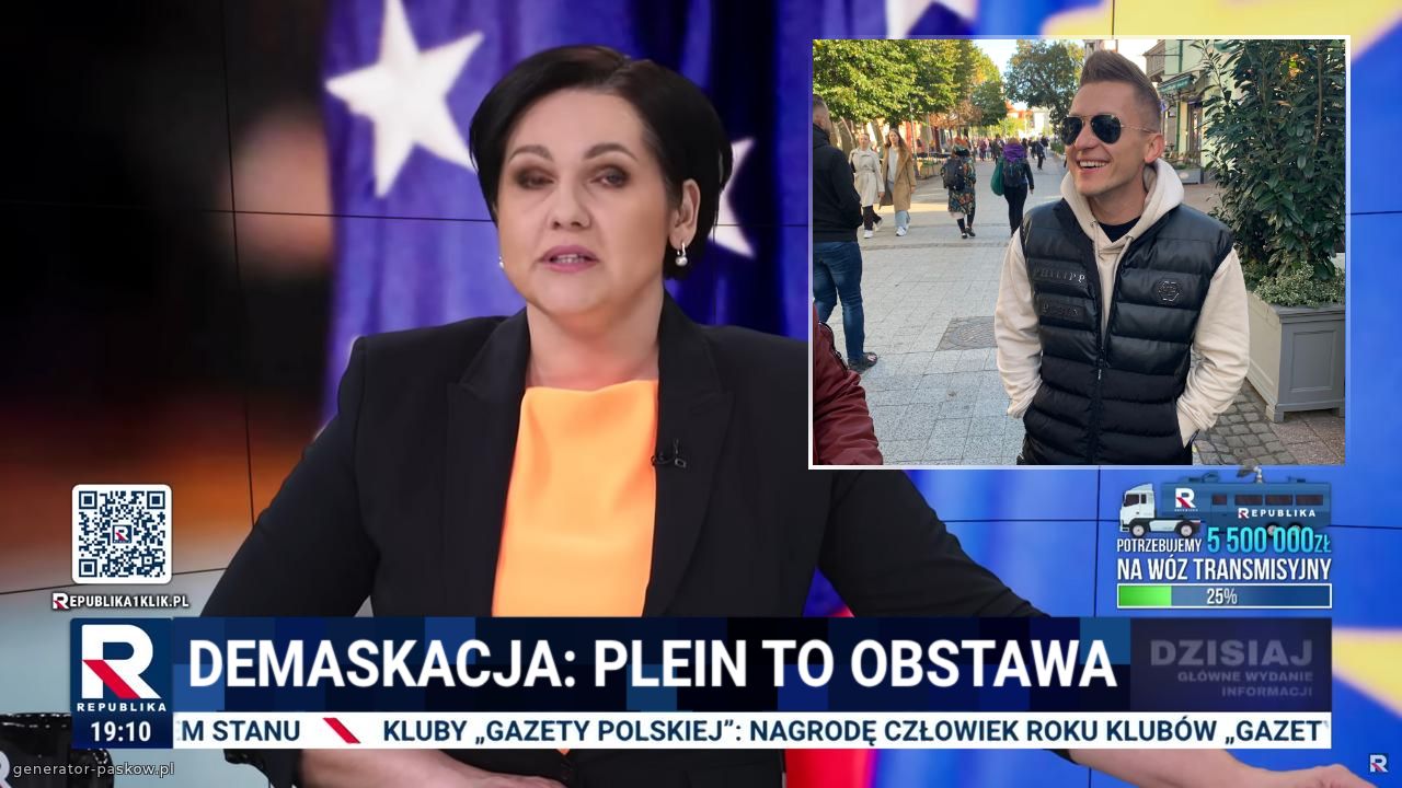 Demaskacja: Plein to obstawa