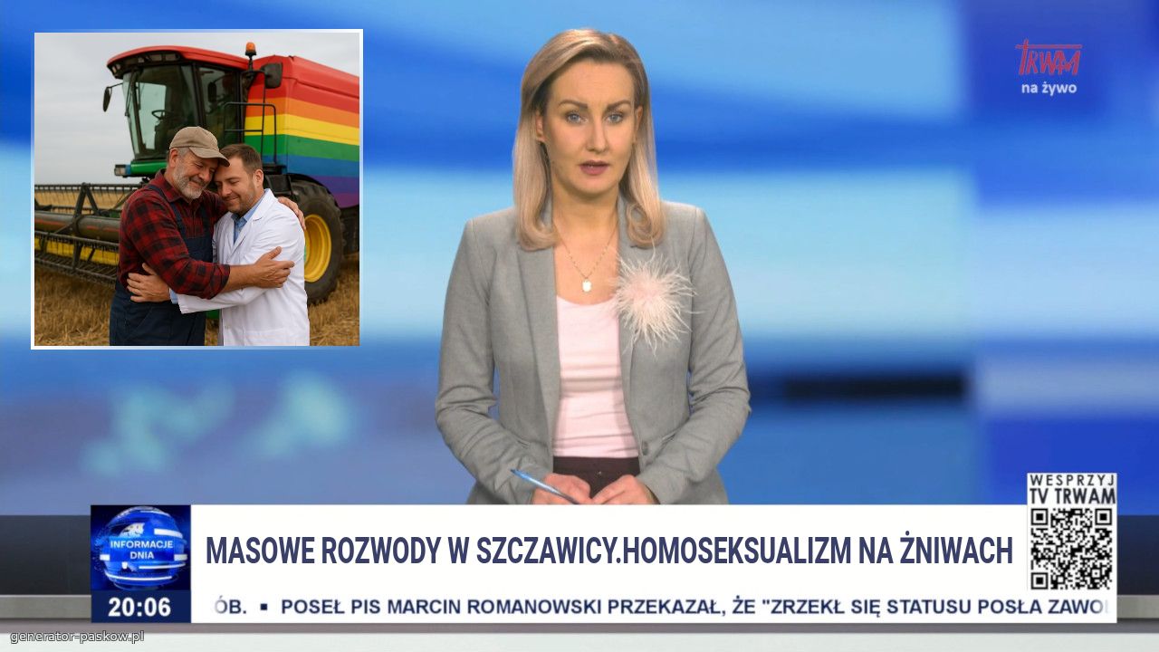 Masowe rozwody w szczawicy.Homoseksualizm na żniwach
