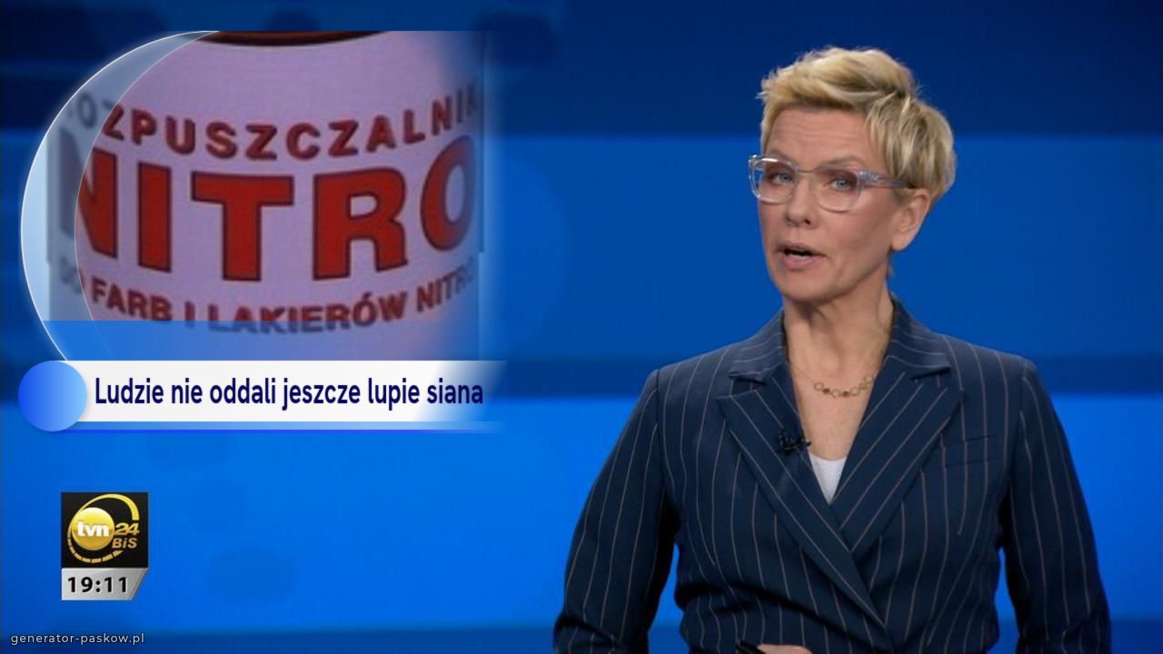 Ludzie nie oddali jeszcze lupie siana