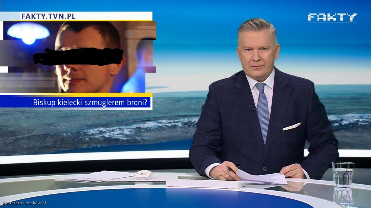 Biskup kielecki szmuglerem broni?