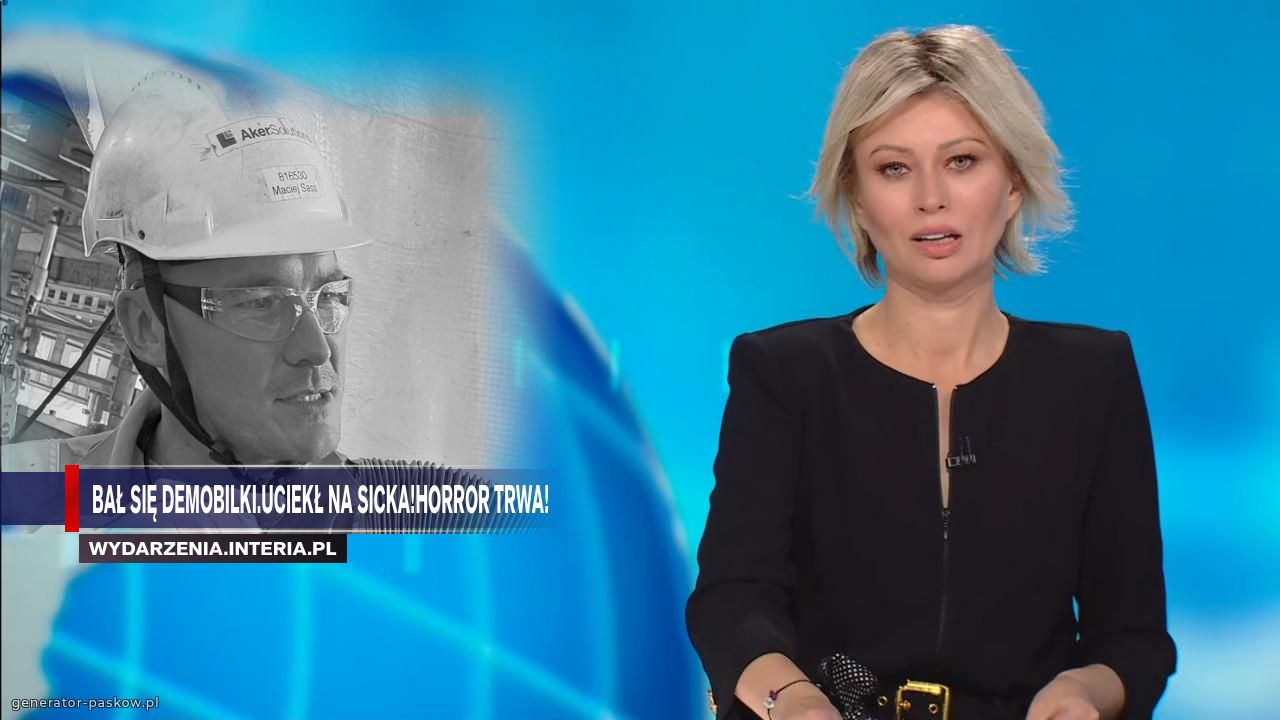 Bał się demobilki.Uciekł na sicka!Horror trwa!