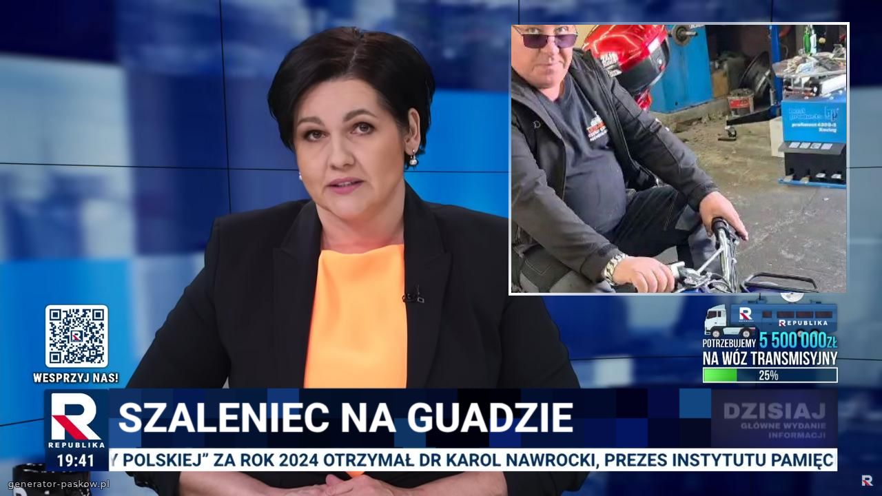 Szaleniec na guadzie
