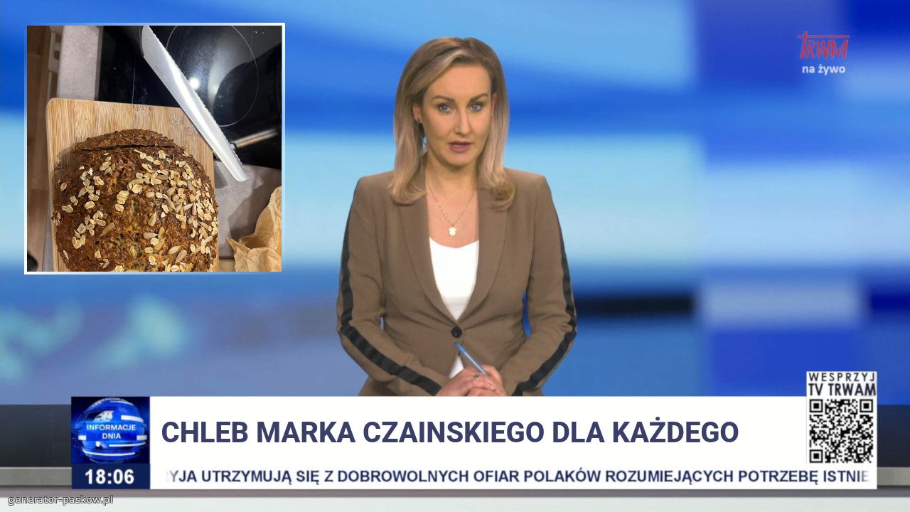 Chleb Marka Czainskiego dla każdego 