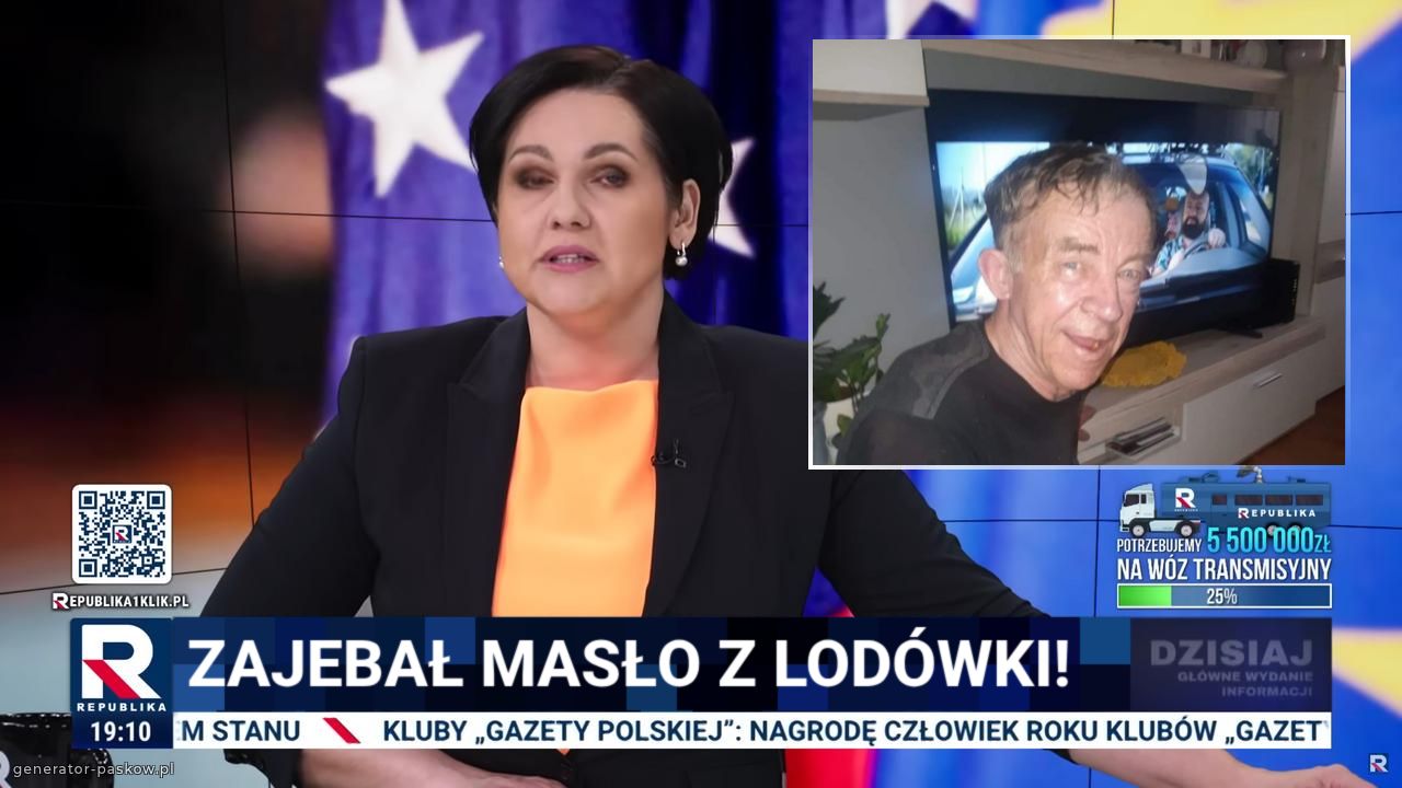 Zajebał masło z lodówki!
