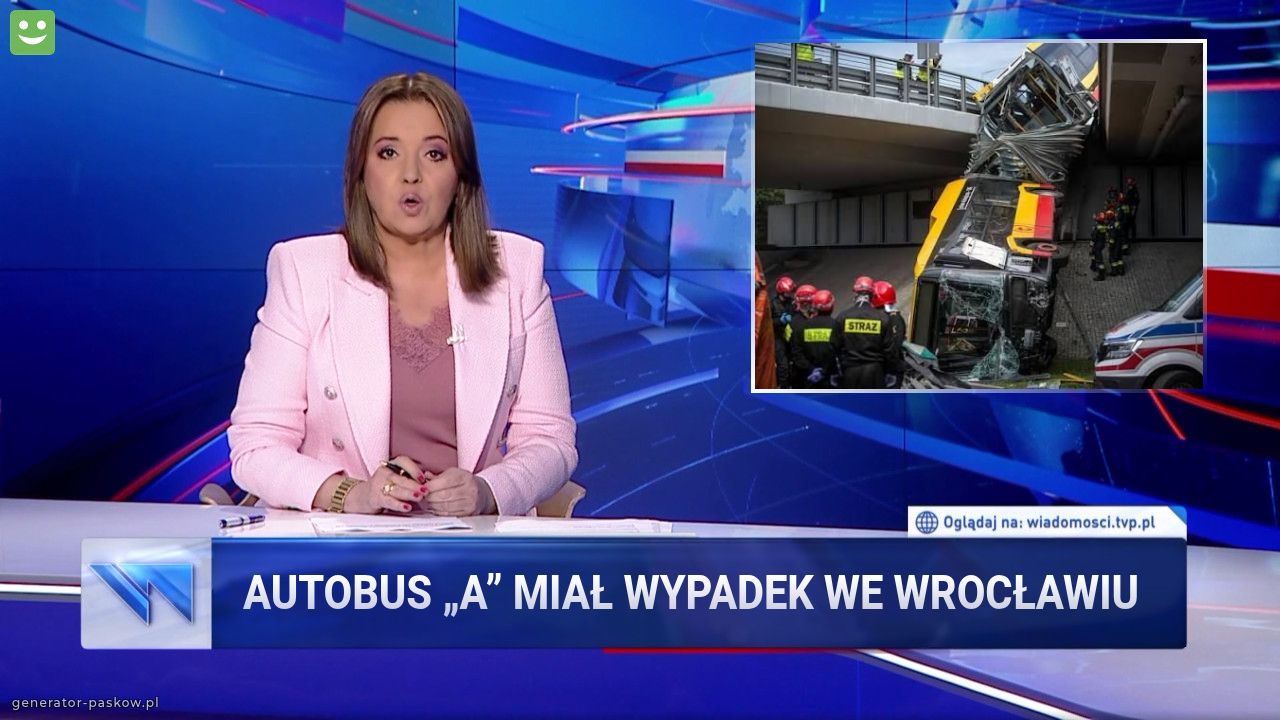 Autobus „a” miał wypadek we wrocławiu