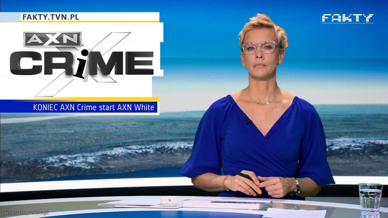 KONIEC AXN Crime start AXN White