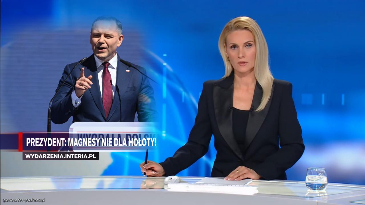 Prezydent: magnesy nie dla hołoty!