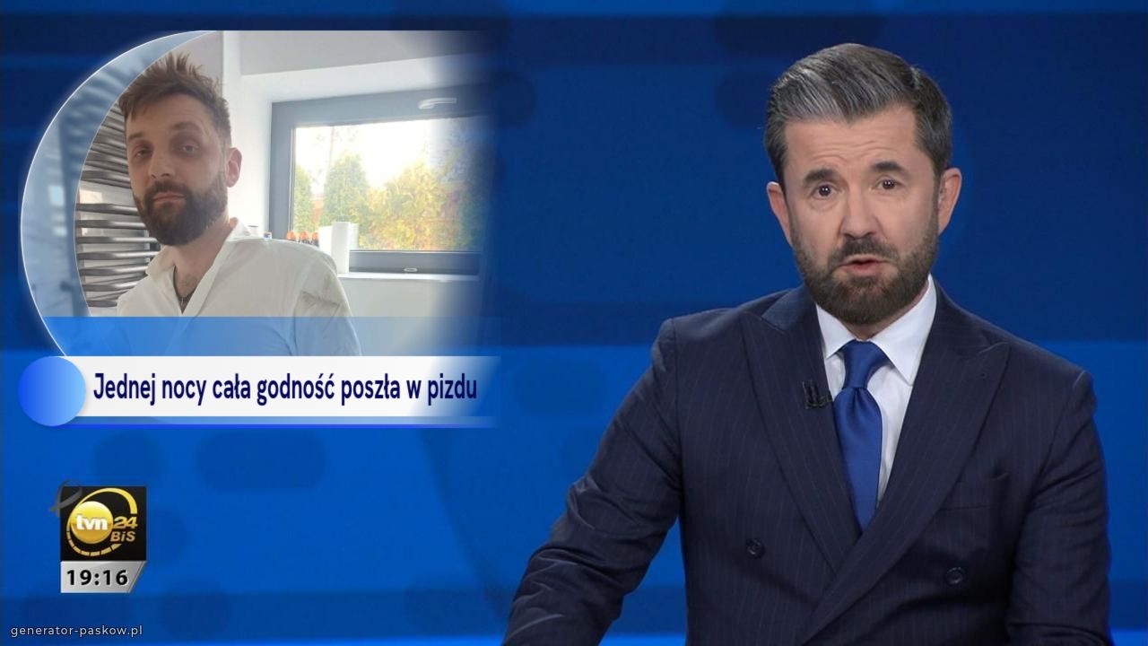 Jednej nocy cała godność poszła w pizdu