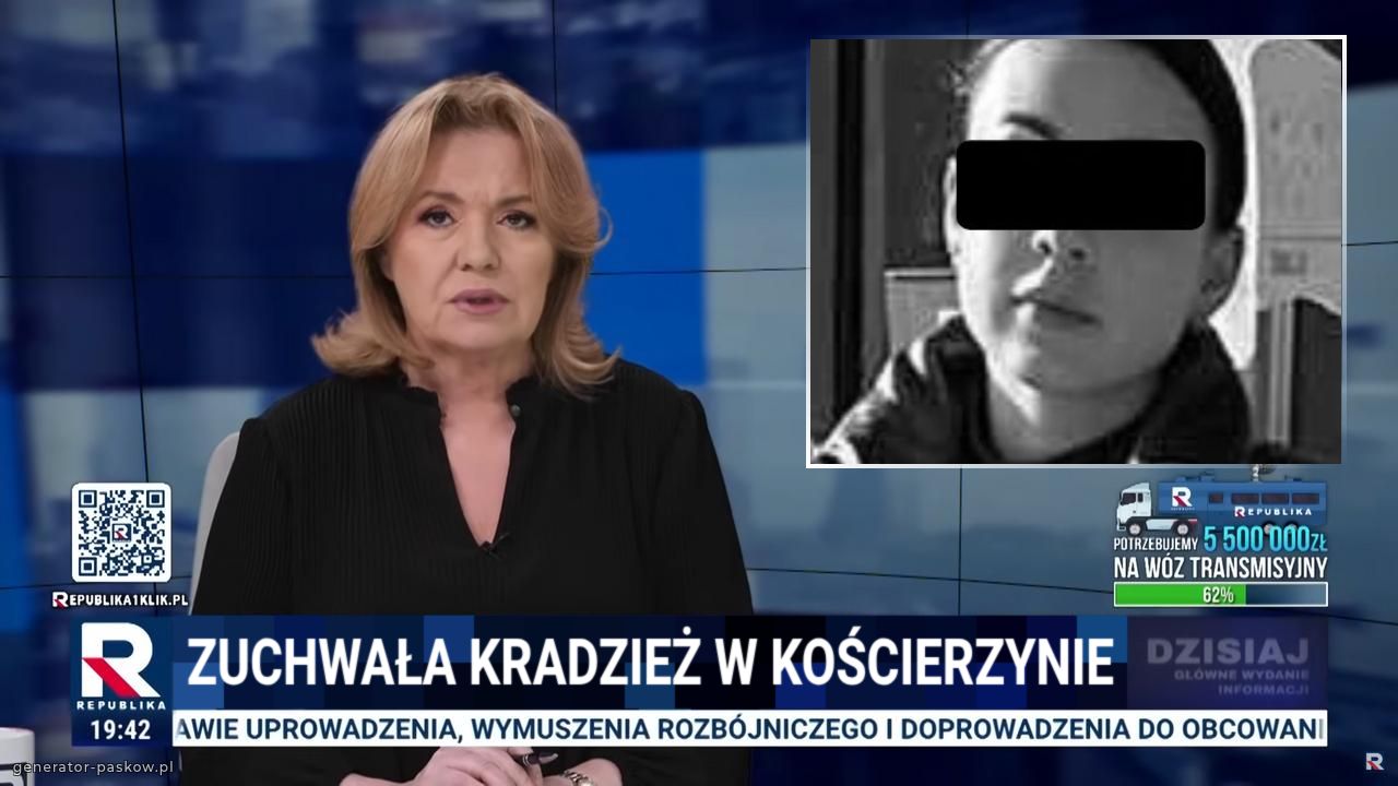 Zuchwała kradzież w Kościerzynie