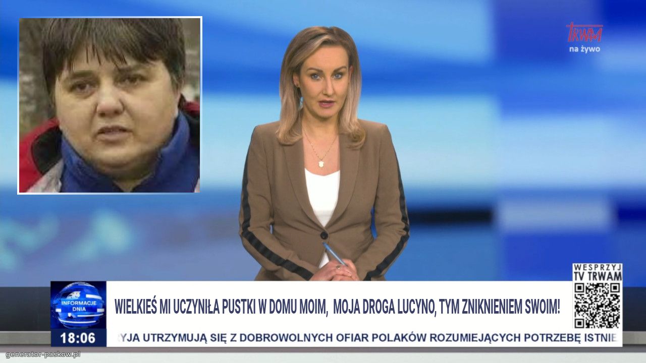 Wielkieś mi uczyniła pustki w domu moim,  Moja droga lucyno, tym zniknieniem swoim!  