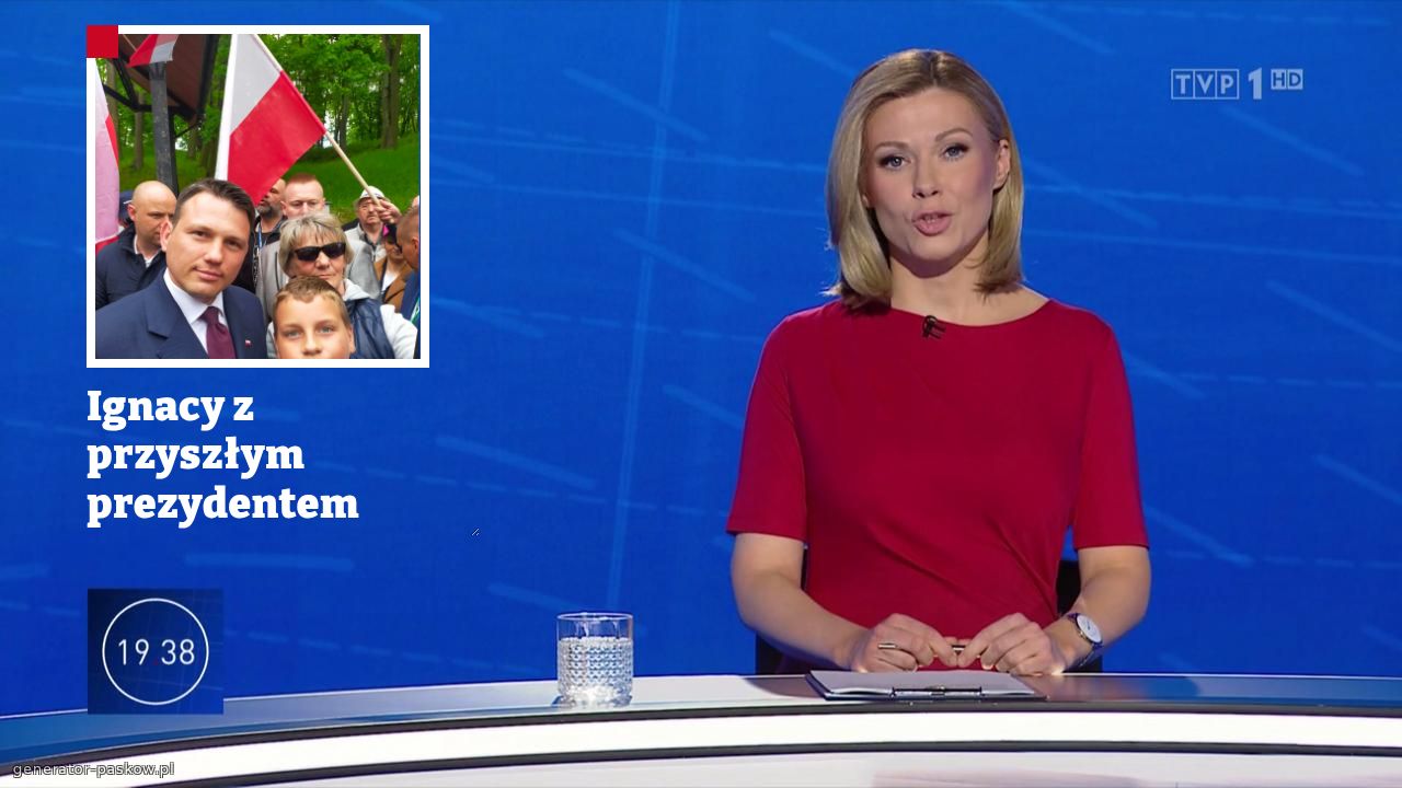 Ignacy z przyszłym prezydentem 