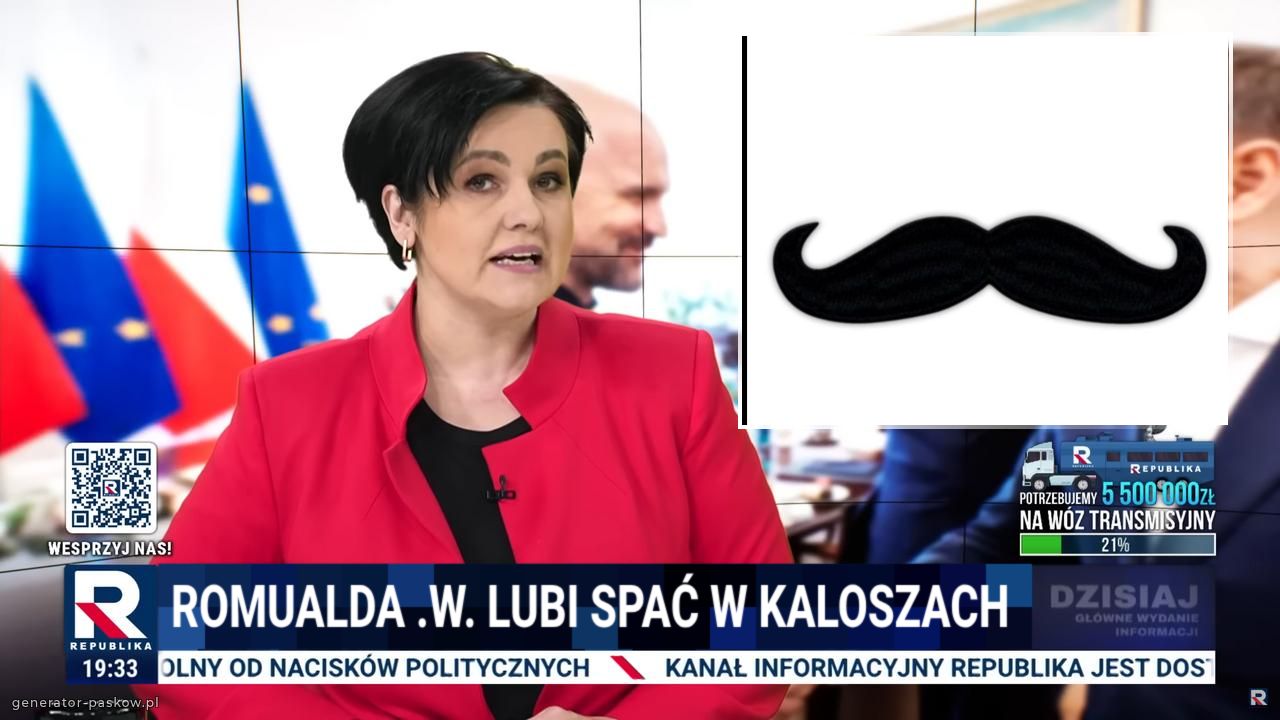 Romualda .w. Lubi spać w kaloszach 