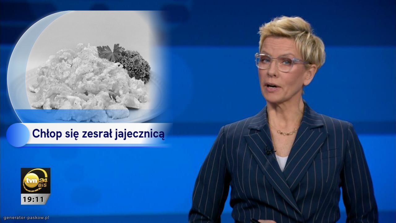 Chłop się zesrał jajecznicą