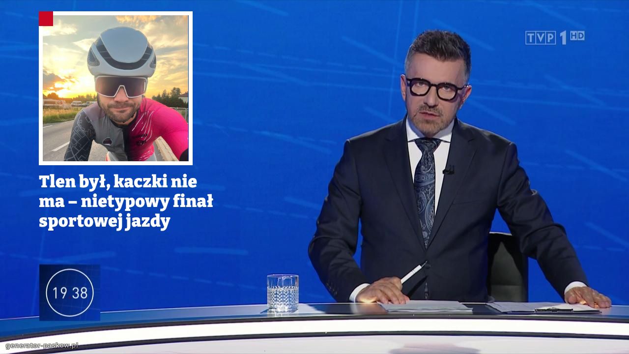 Tlen był, kaczki nie ma – nietypowy finał sportowej jazdy