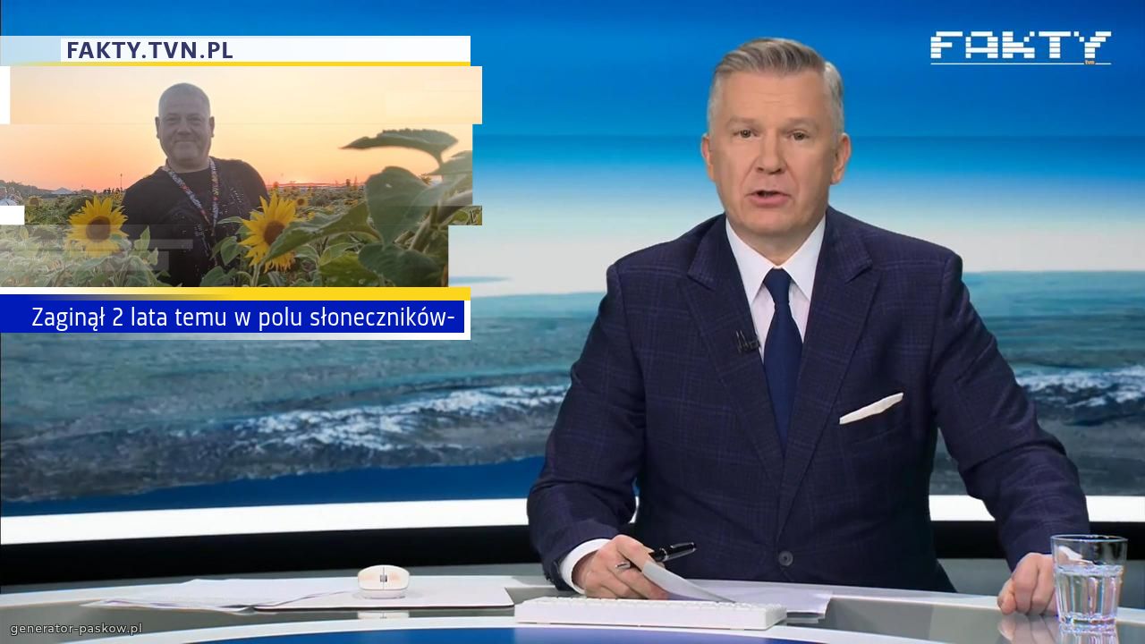 Zaginął 2 lata temu w polu słoneczników-
