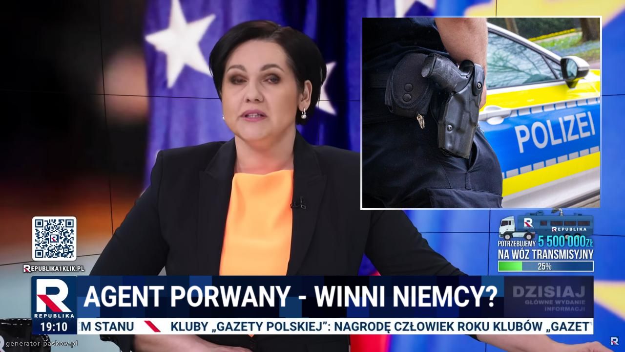 Agent porwany - winni Niemcy?
