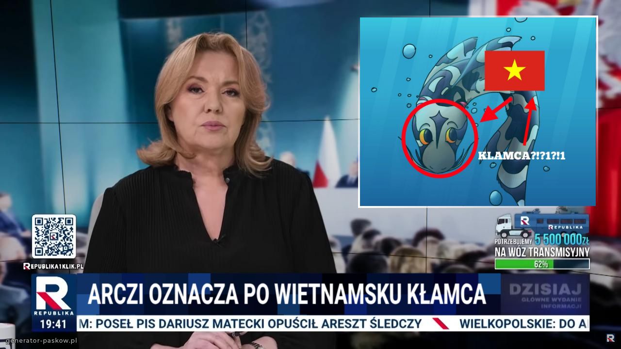  ARCZI OZNACZA PO WIETNAMSKU KŁAMCA  