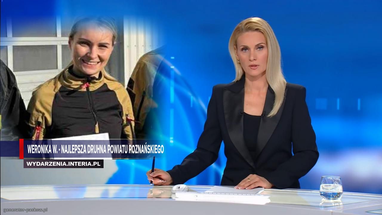 Weronika W. - najlepsza druhna powiatu poznańskiego