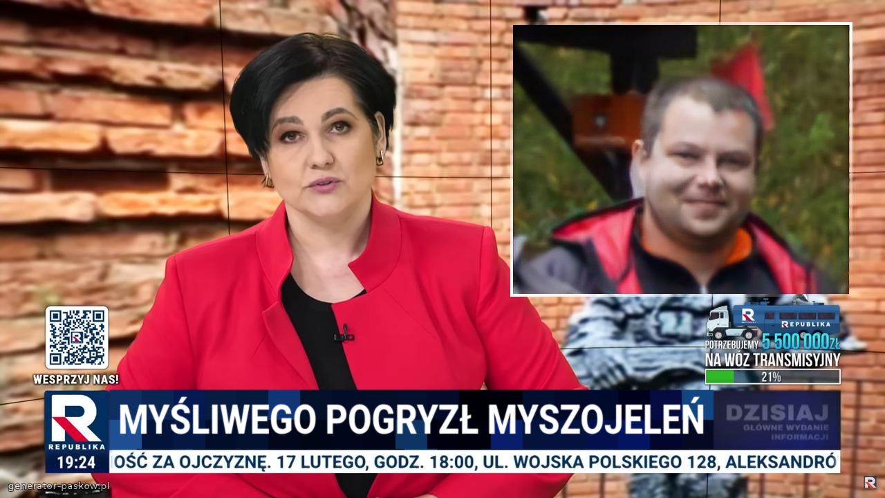 Myśliwego pogryzł myszojeleń