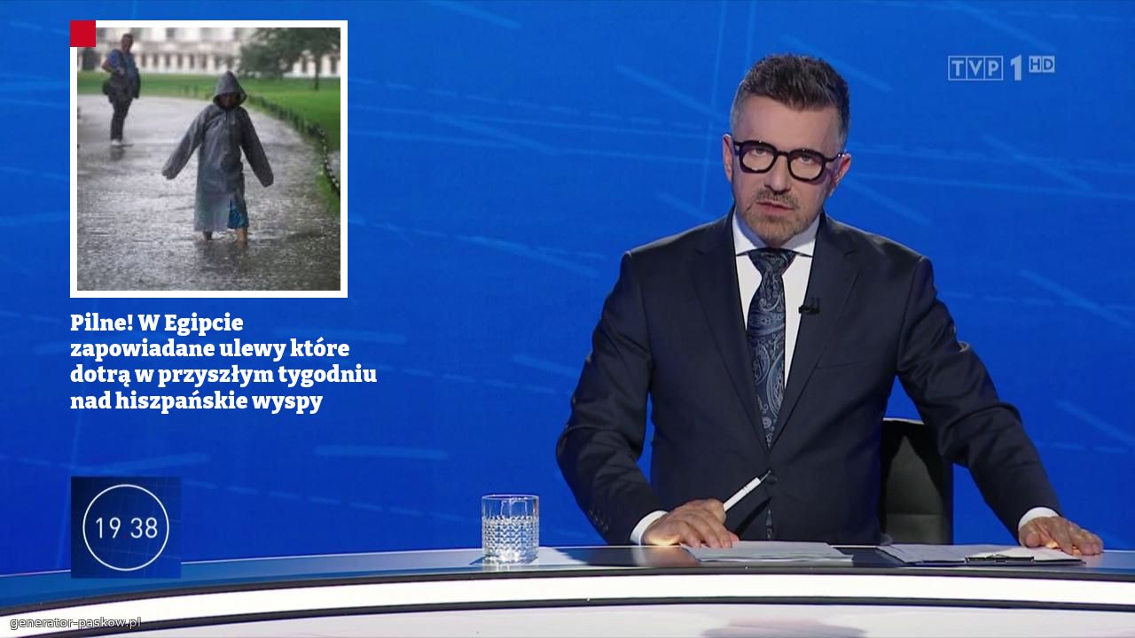 Pilne! W Egipcie zapowiadane ulewy które dotrą w przyszłym tygodniu nad hiszpańskie wyspy