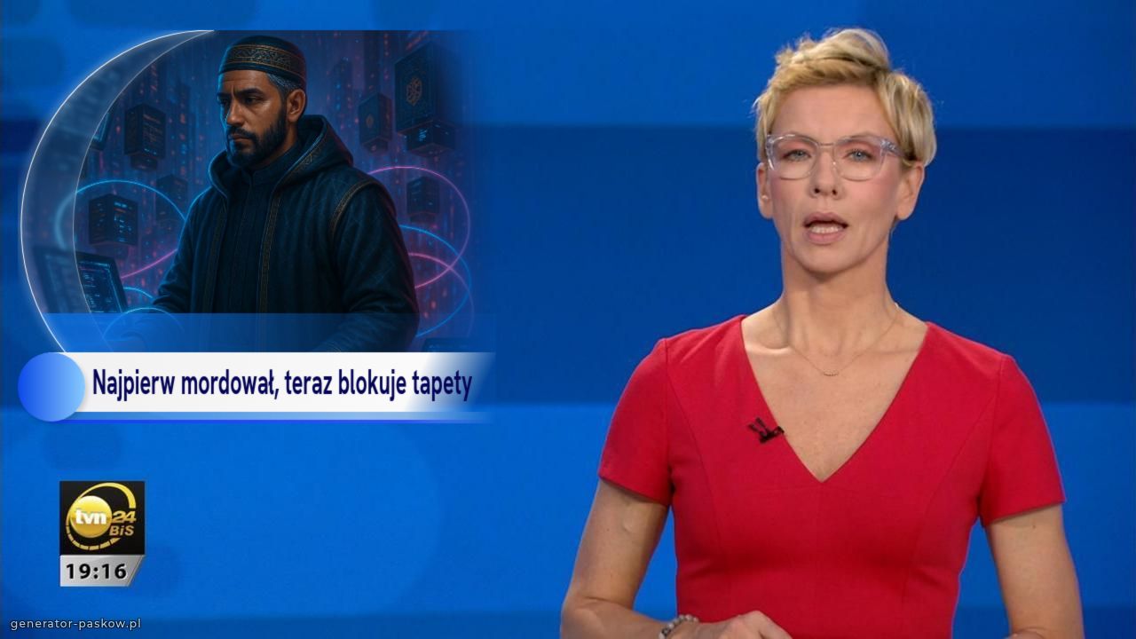 Najpierw mordował, teraz blokuje tapety