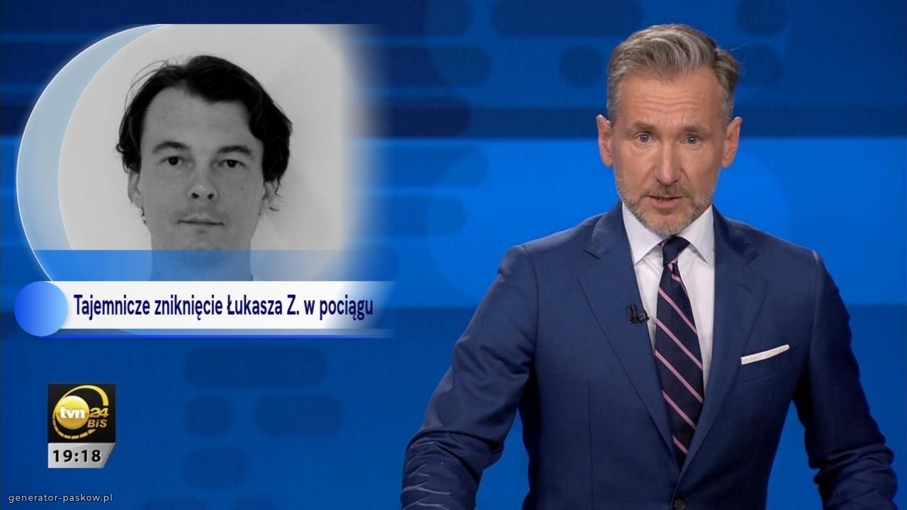 Tajemnicze zniknięcie Łukasza Z. w pociągu 