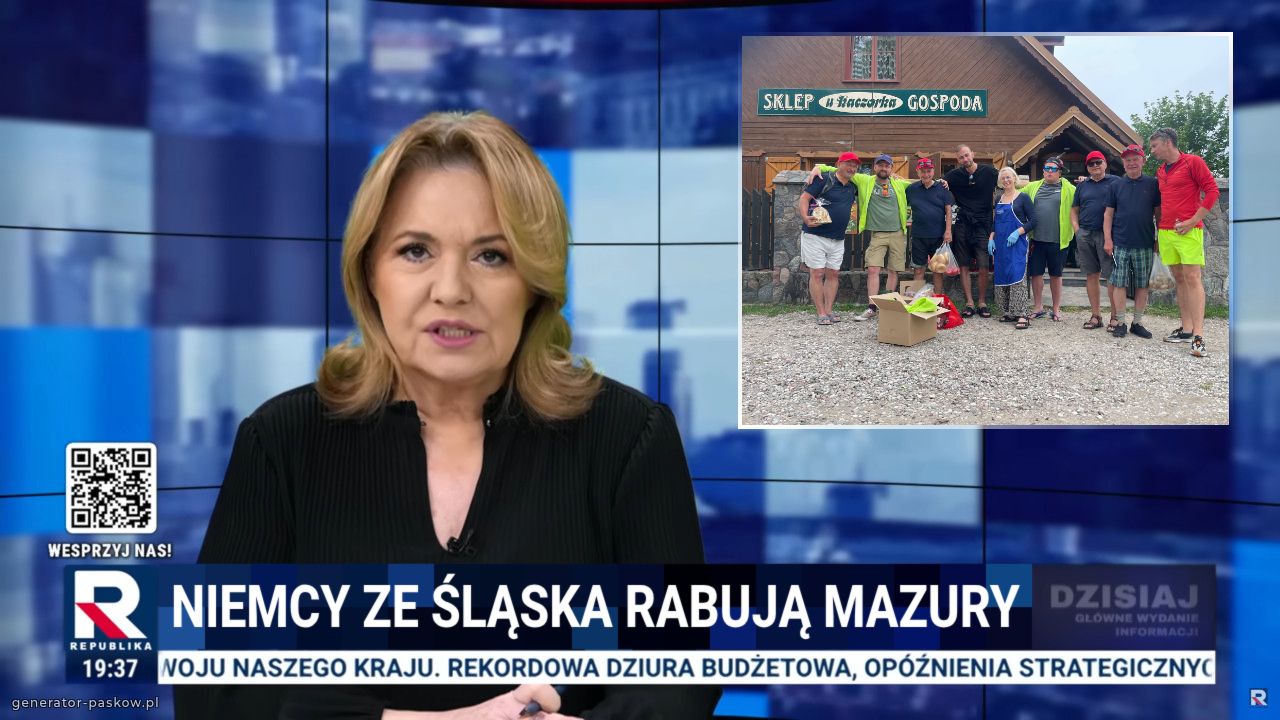 Niemcy ze śląska rabują Mazury