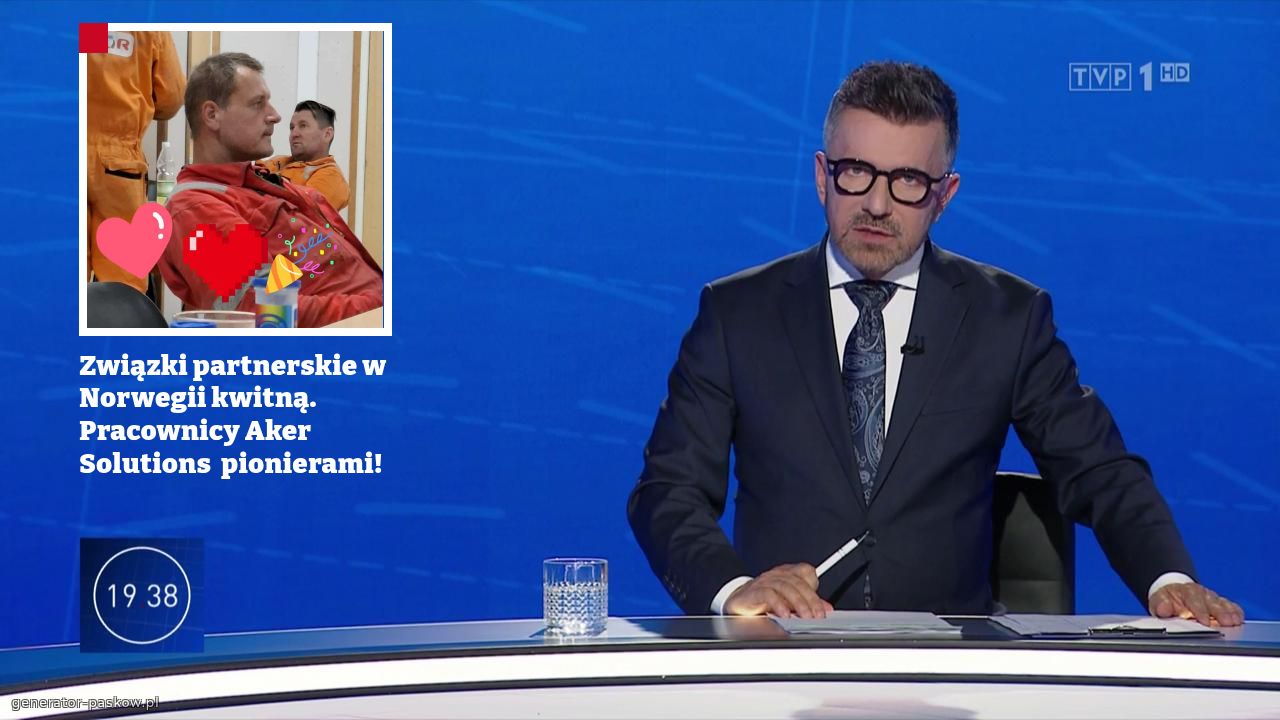 Związki partnerskie w Norwegii kwitną. Pracownicy Aker Solutions  pionierami!
