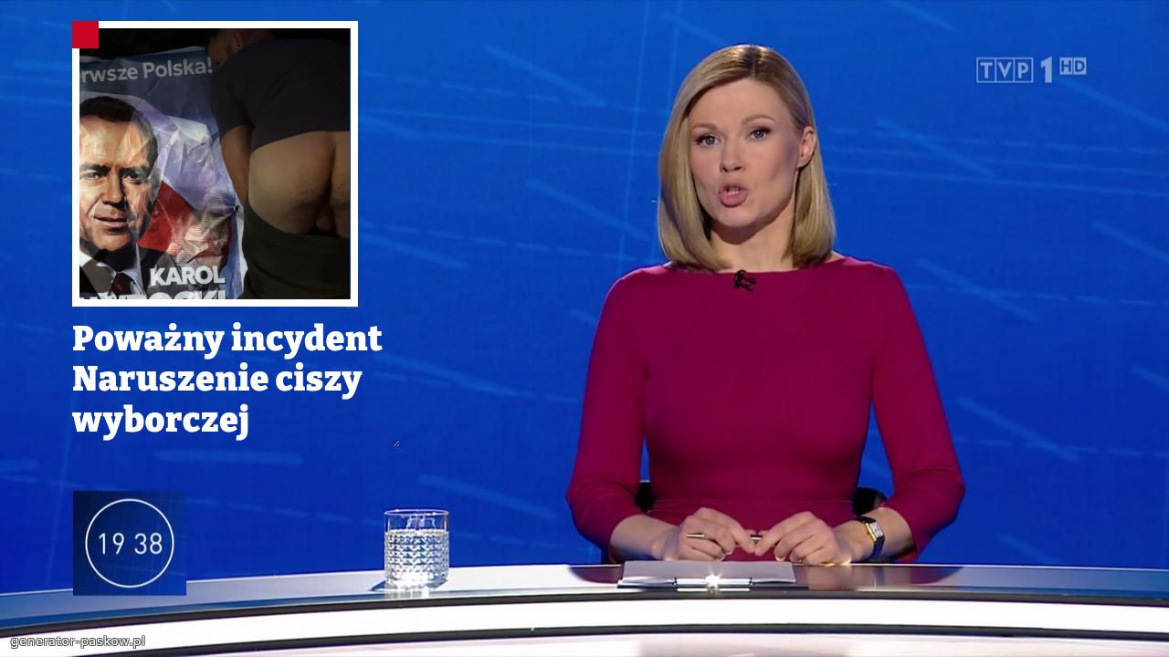 Poważny incydent Naruszenie ciszy wyborczej 