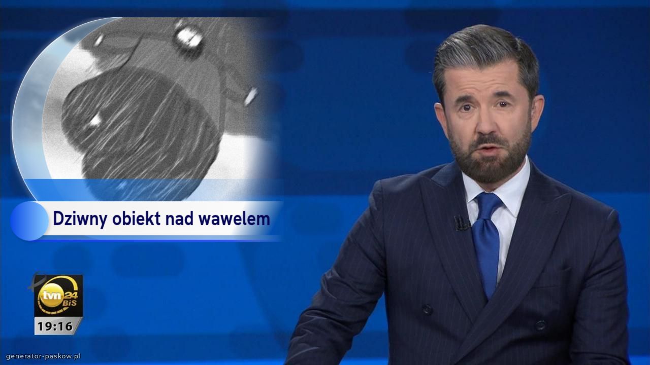 Dziwny obiekt nad wawelem
