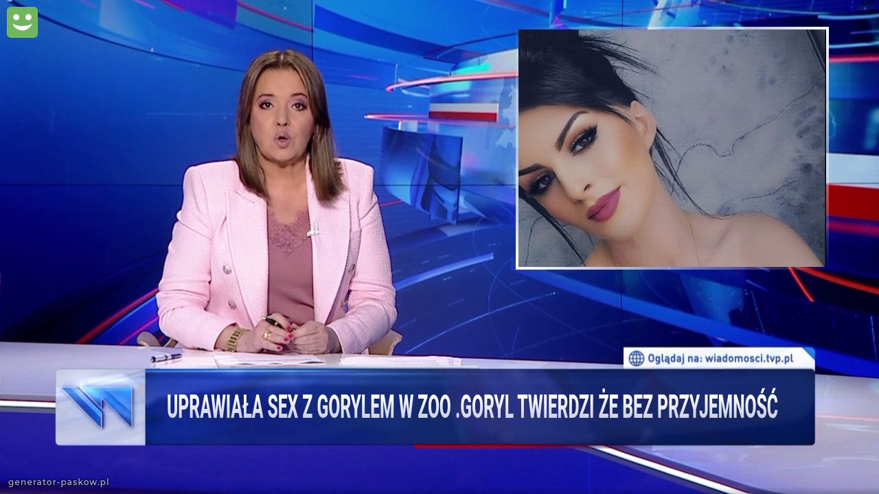 Uprawiała sex z gorylem w zoo .goryl twierdzi że bez przyjemność 