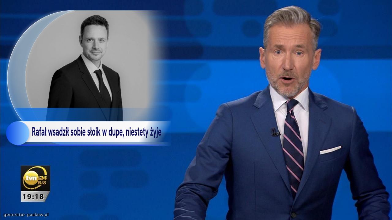Rafał wsadził sobie słoik w dupe, niestety żyje 
