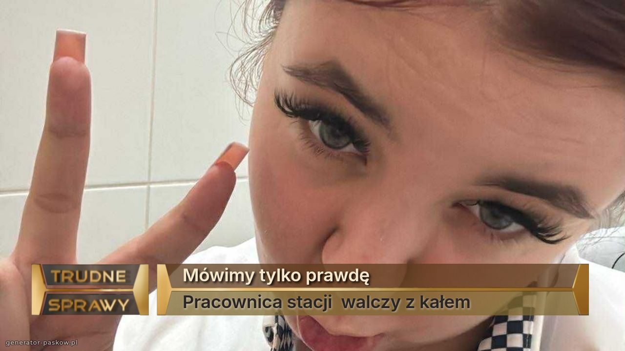 Mówimy tylko prawdę
Pracownica stacji  walczy z kałem
