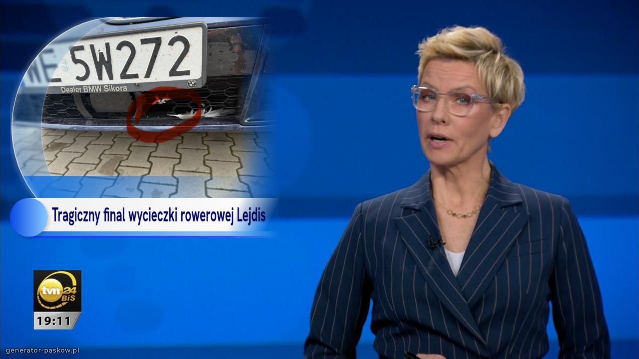 Tragiczny final wycieczki rowerowej Lejdis